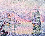 Paul Signac Antibes, Evening oil on canvas